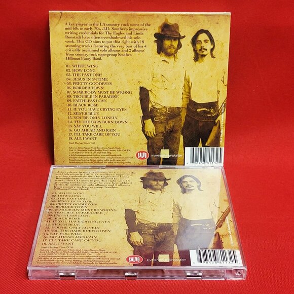 Border Town The Very Best of JD Souther CD Signed 1991 - Picture 4 of 8